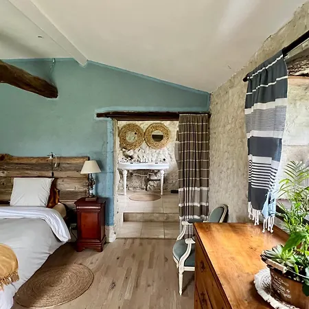 2 Chambres, Piscine Et Calme, Sud Charente